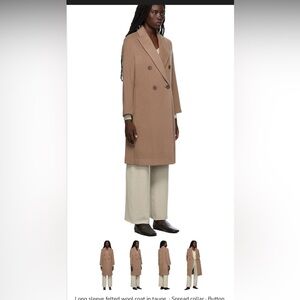 Vince Stylish Tan Overcoat